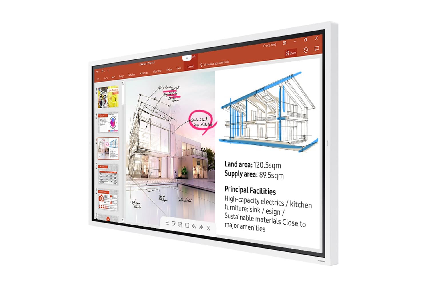 Samsung Flip WM65R Serisi 65" Akıllı Tahta - SAMSUNG | Temas Teknoloji