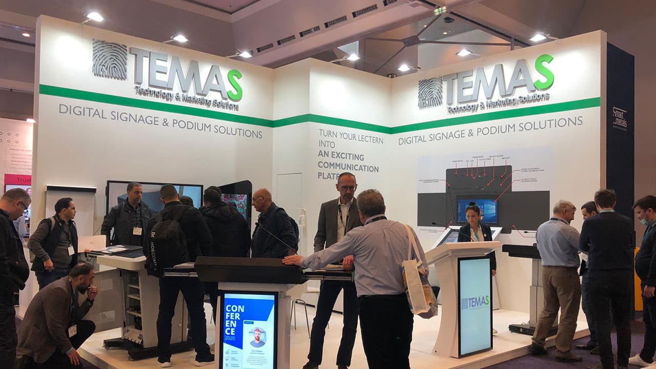Temas Teknoloji ISE 2020 Fuarında