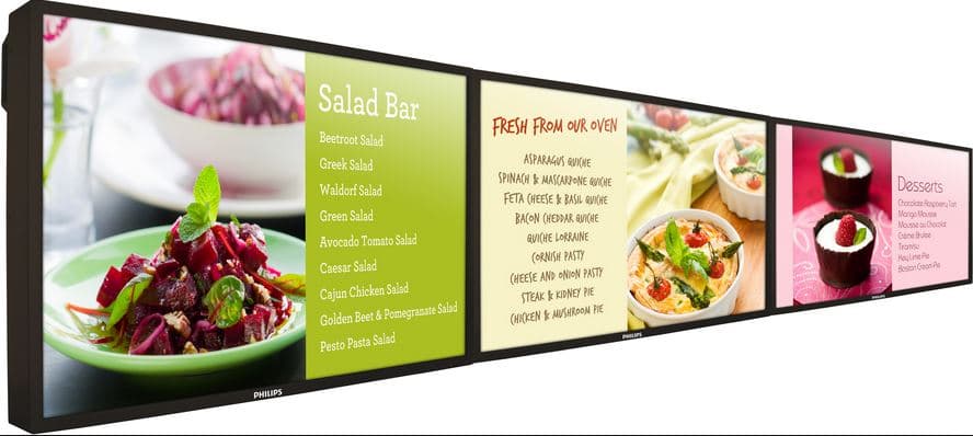 Videowall Menu Board Sistemleri