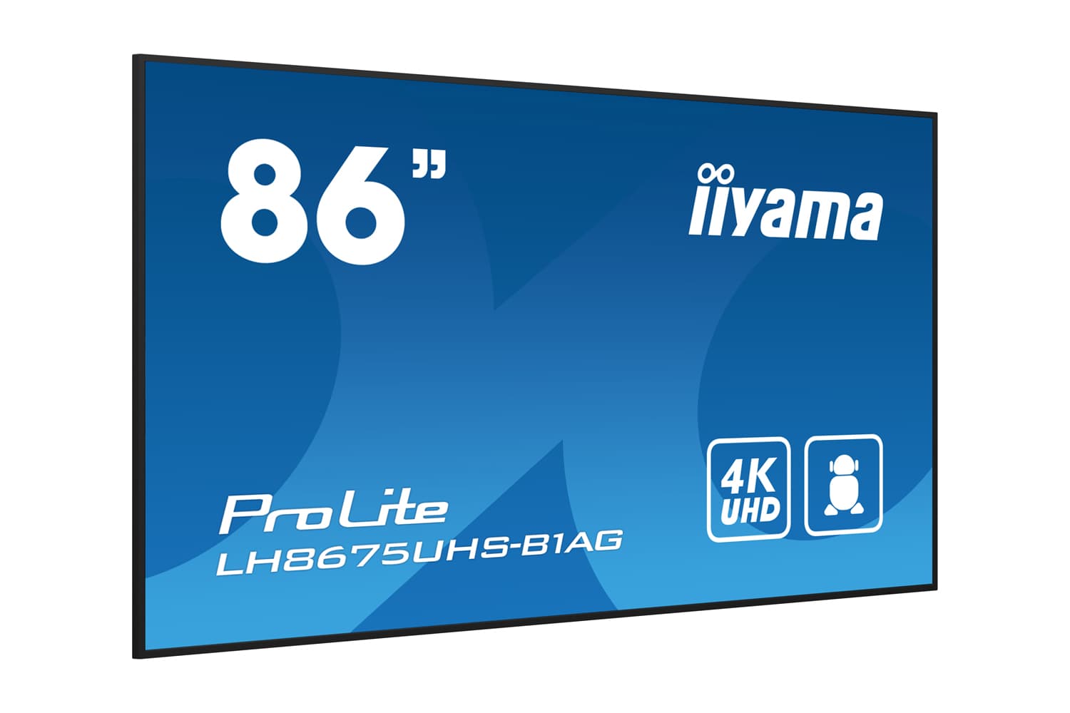 ProLite LH8675UHS-B1AG 85″ Signage Monitör - IIYAMA | Temas Teknoloji