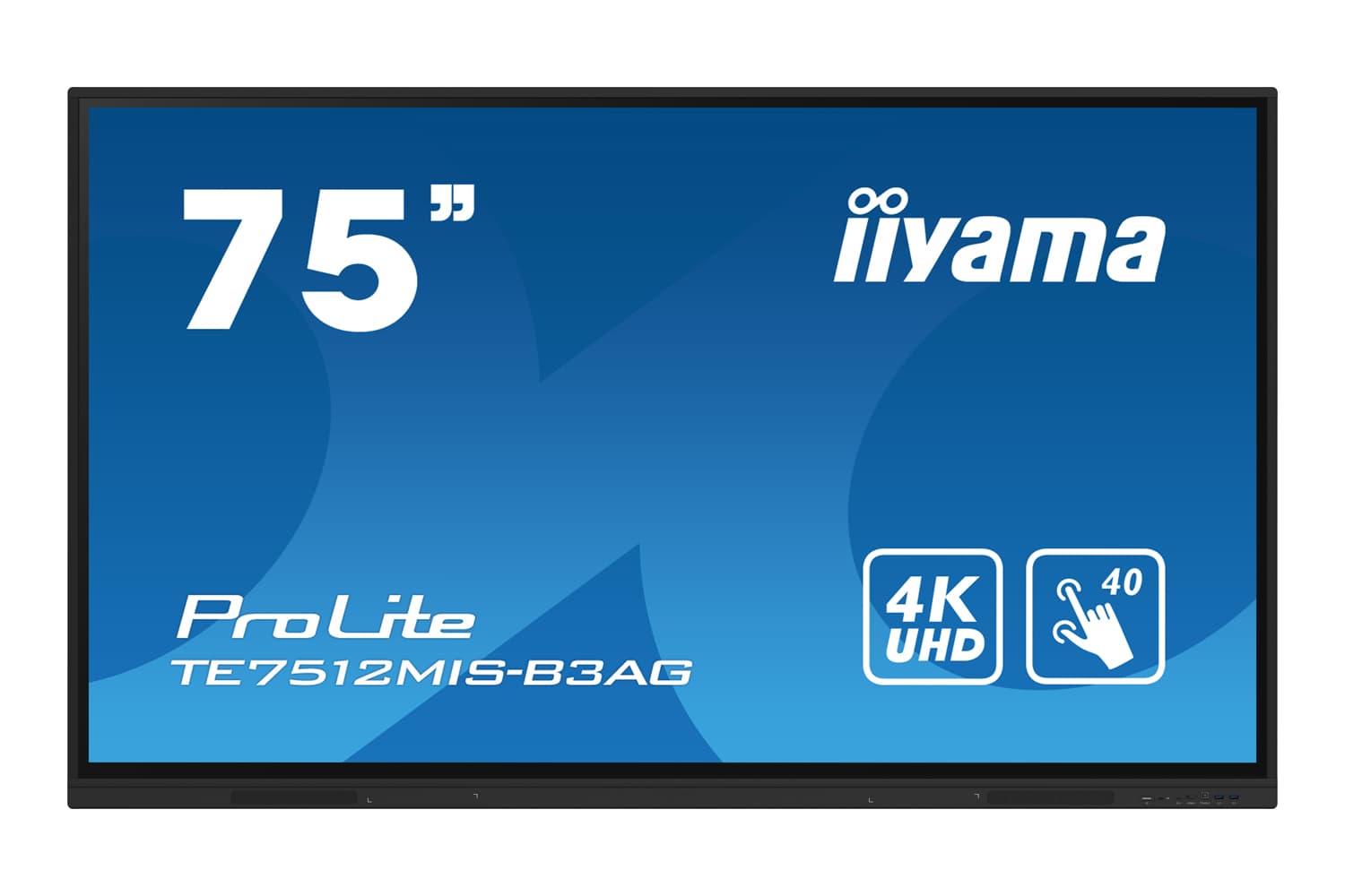 ProLite TE7512MIS-B3AG 75" Akıllı Tahta - IIYAMA | Temas Teknoloji