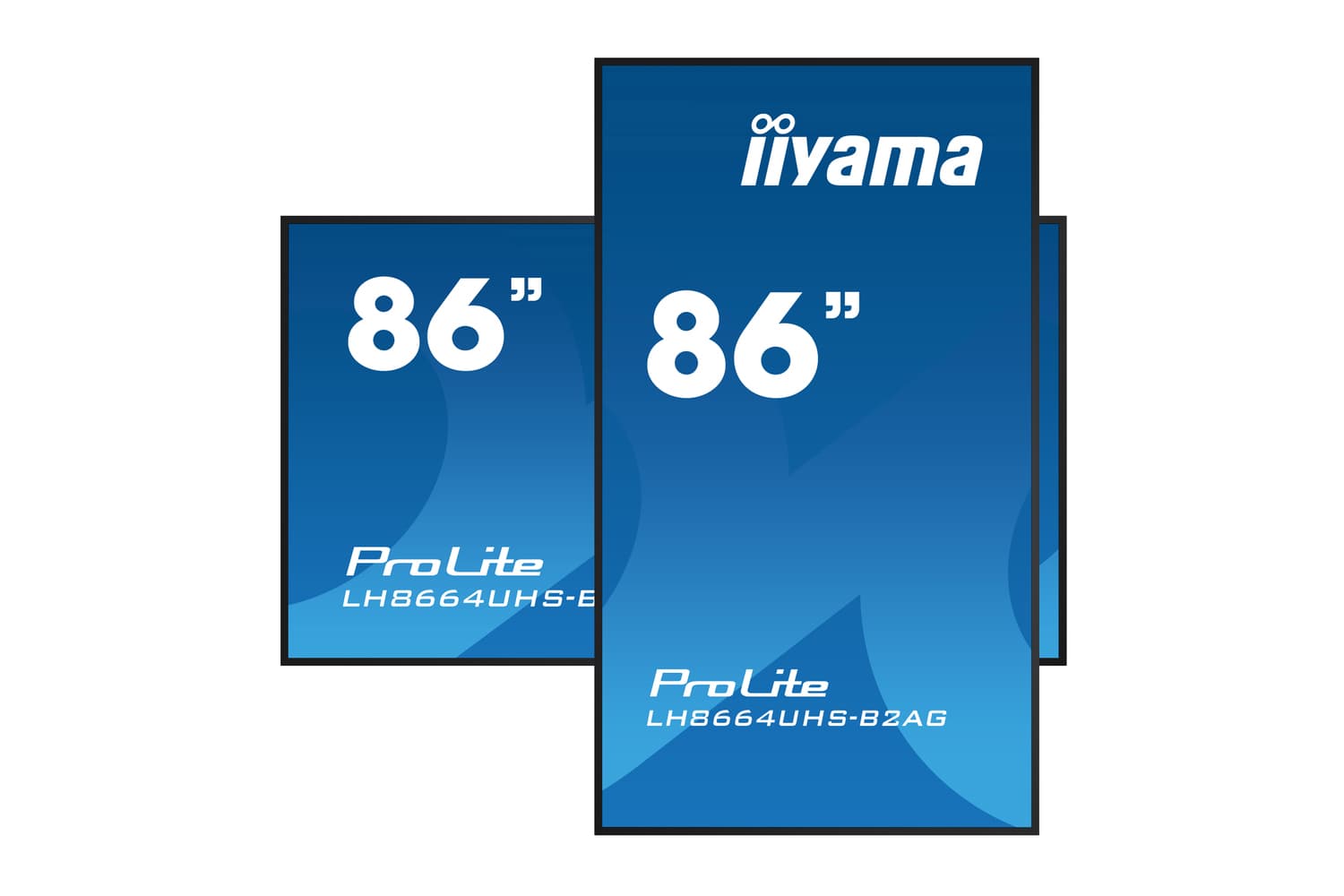 ProLite LH8664UHS-B2AG 86″ Signage Monitör - IIYAMA | Temas Teknoloji