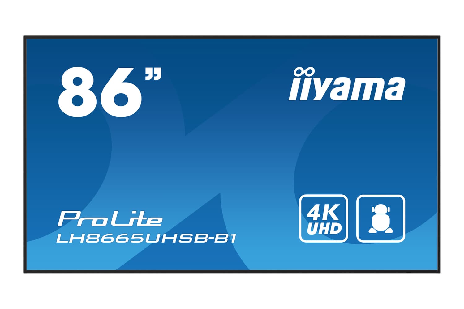 ProLite LH8665UHSB-B1 86″ Signage Monitör - IIYAMA | Temas Teknoloji