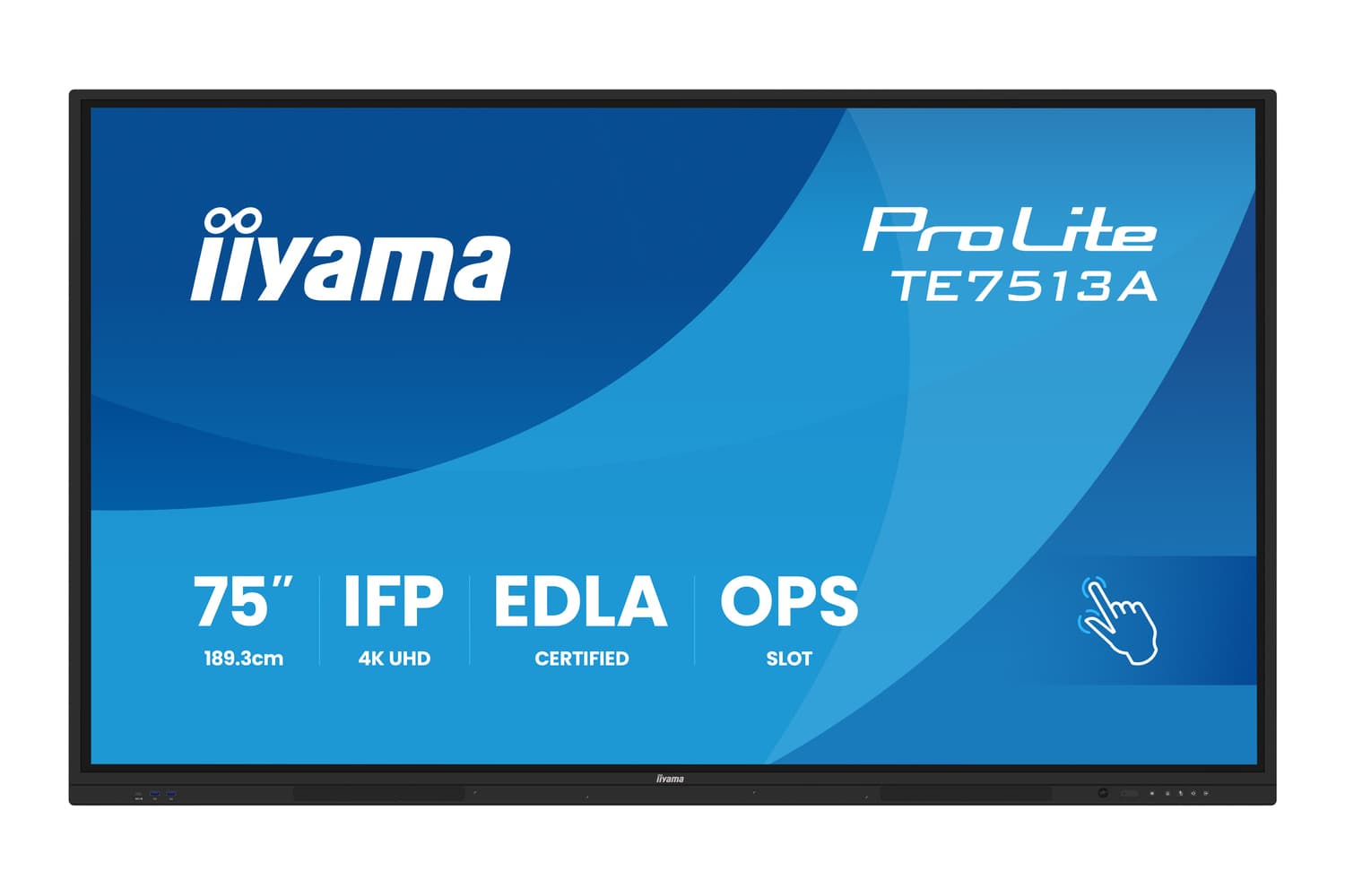 ProLite TE7513A-B1AG 75" Akıllı Tahta - IIYAMA | Temas Teknoloji