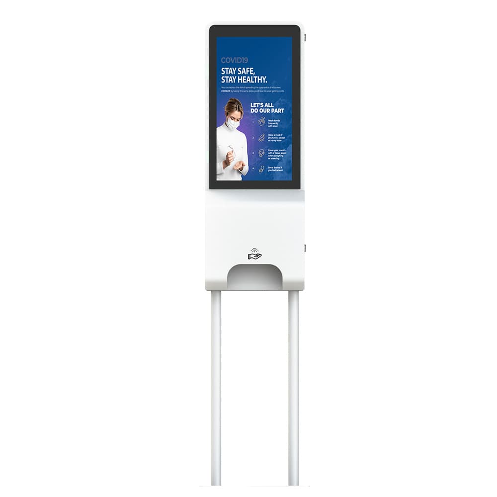 Klera Standalone El Dezenfektan Kiosk | Temas Teknoloji