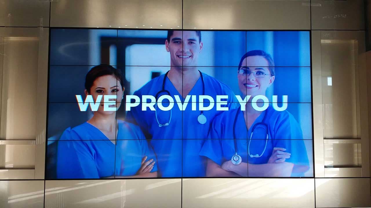 Sağlık Digital Signage Ekranlar