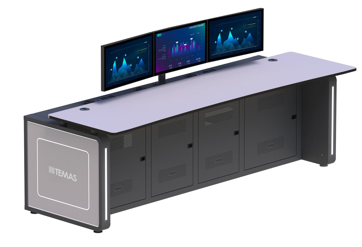Space Light Control Room Console