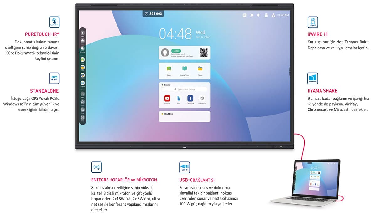 iiyama Akıllı Tahtalar