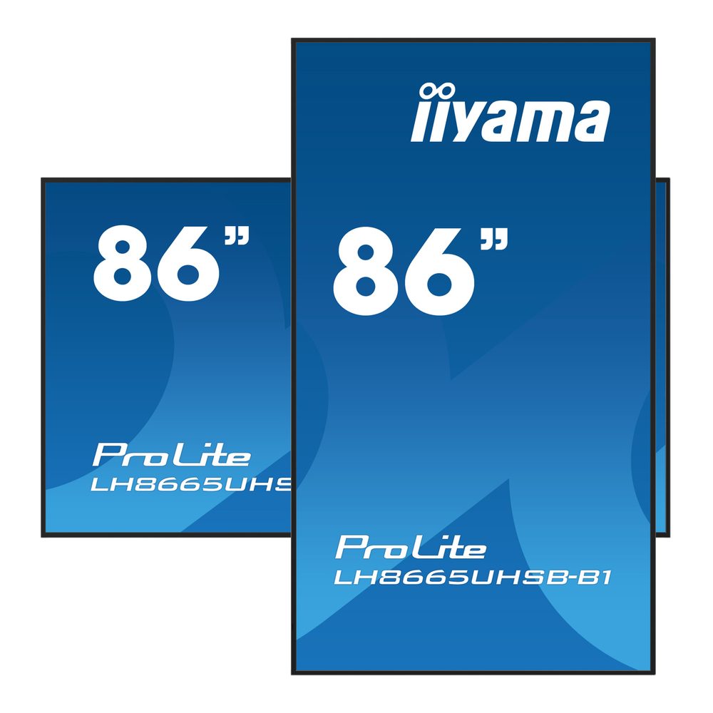 ProLite LH8665UHSB-B1 Signage Monitor