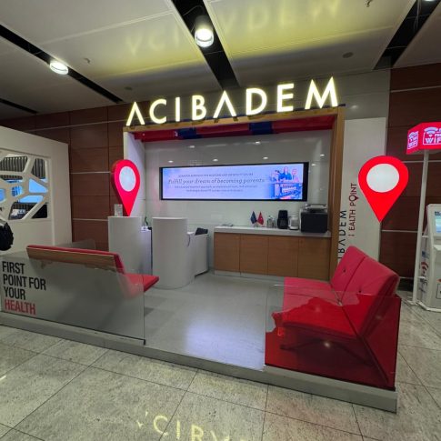 Sabiha Gokcen Acibadem Health Point LED Ekran